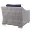 Fauteuil d'extérieur en rotin Conway-821940994