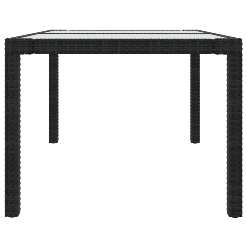 Bryona Rectangular Metal Outdoor Dining Table , 150cm cm W 381cm cm D, White