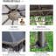 Milanna 3m x 3m Steel Party Tent