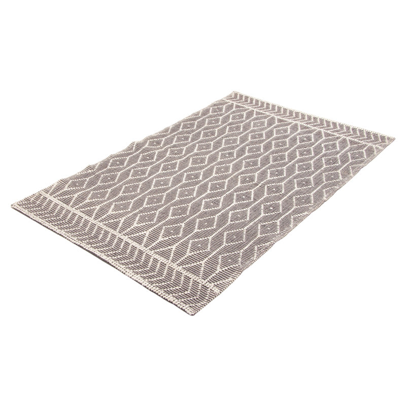 Tapis gris Sienna 4 pi 11 po x 8 pi 0 po
