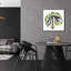  «Citrine Momentum 3» par Alicia Ludwig, art mural en verre acrylique, 24 po x 24 po