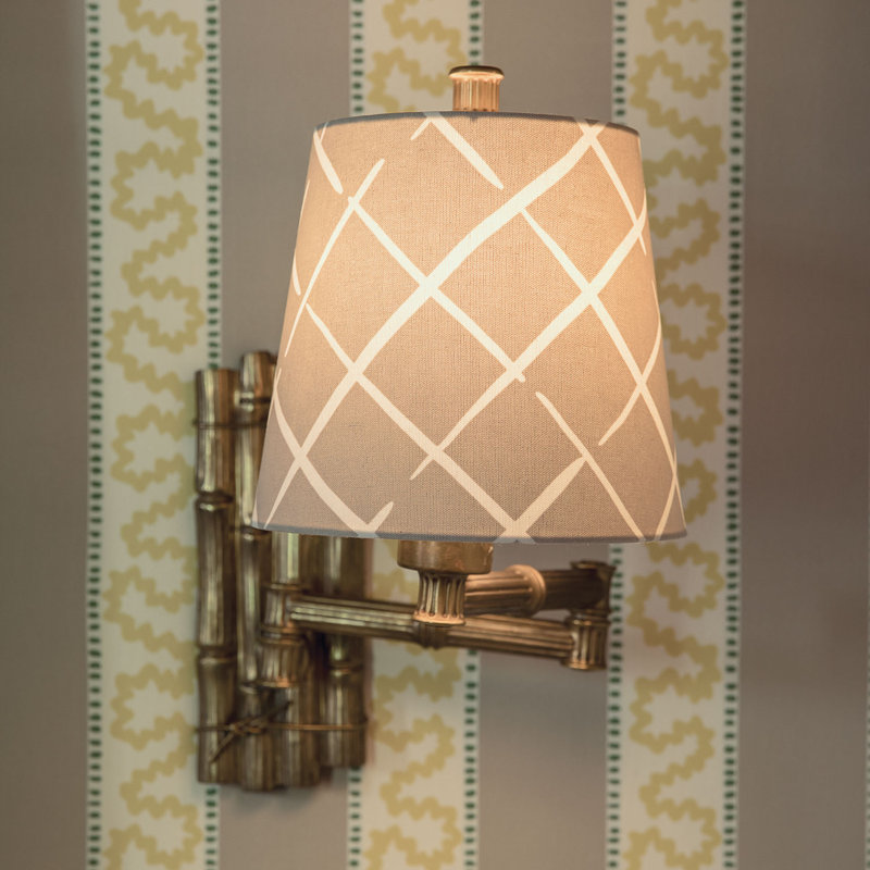 Madcap Cottage Drum Lamp Shade, Taupe