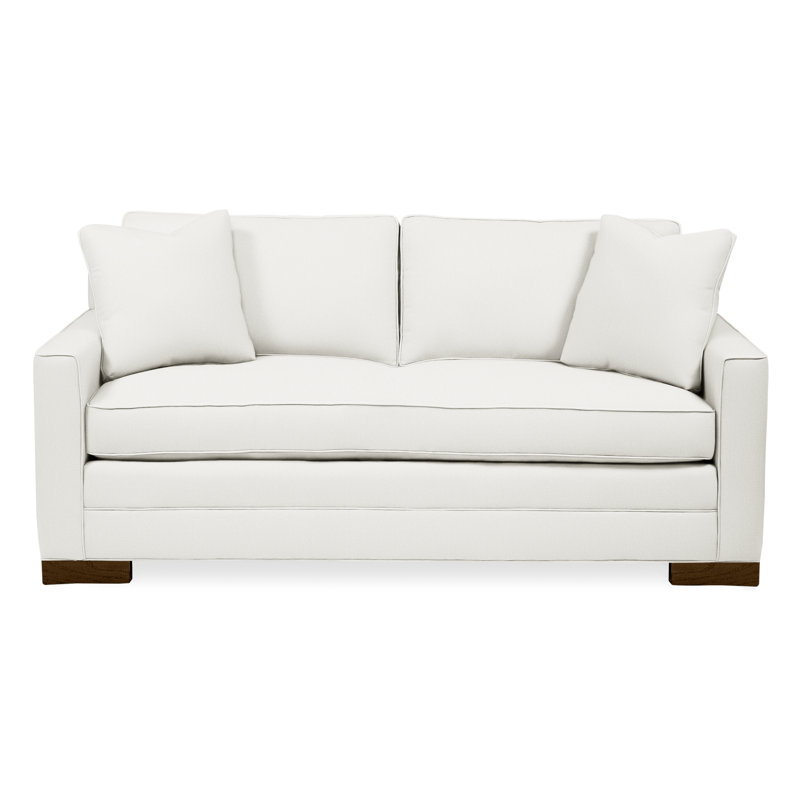 Summerton Upholstered 81'' Sofa, Tommy Snow, Havana