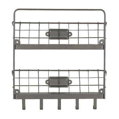 Dickinson Metal Wall Organizer