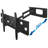 Mount-It Full Motion Long Arm TV Wall Mount with 26 in. Extension, Fits 40 - 70 in. & 220 Lbs. Cap.