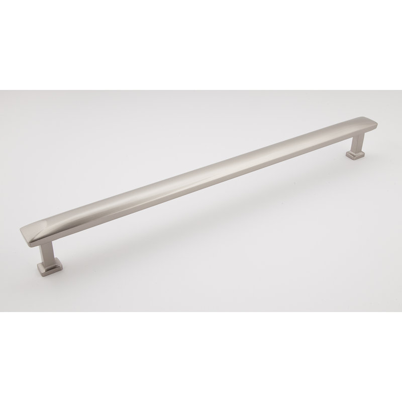 Poignée barre 12 po Cloud, Nickel satiné, 12"