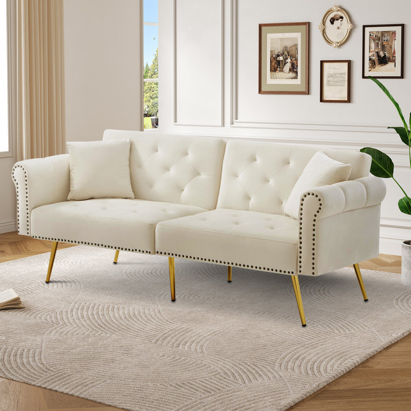2 Seater Loveseat, White