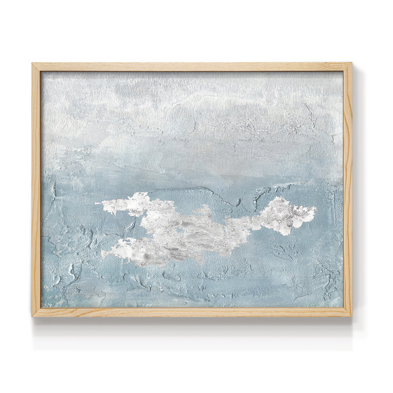 «Blue Mist I», reproduction encadrée, Naturel, H 11 po x l 14 po
