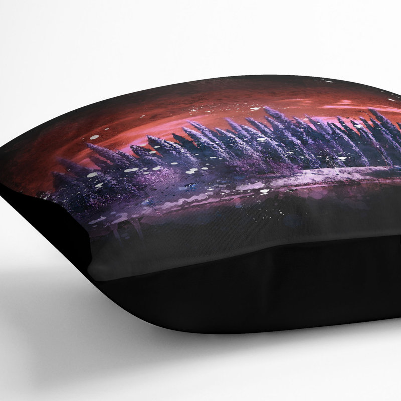 Square Cushion, Black, 55cm H x 55cm W x 20cm D