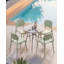 Stackable Outdoor Patio Dining Side Chair-1356602989