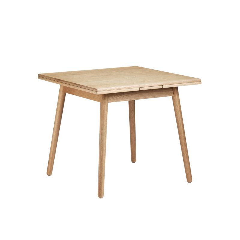 C35A Square Oak Dining Table, Nature