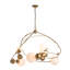 Lustre géométrique unique à 6 lumières Sprig-55646135-55646128