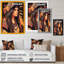 «Kilmersdon Contemporary Bohemian Woman III», reproduction sur toile-1242449610-1242449605