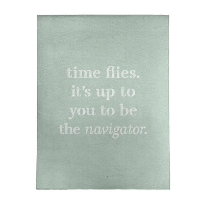 Quotes Chenille Indoor Rug
