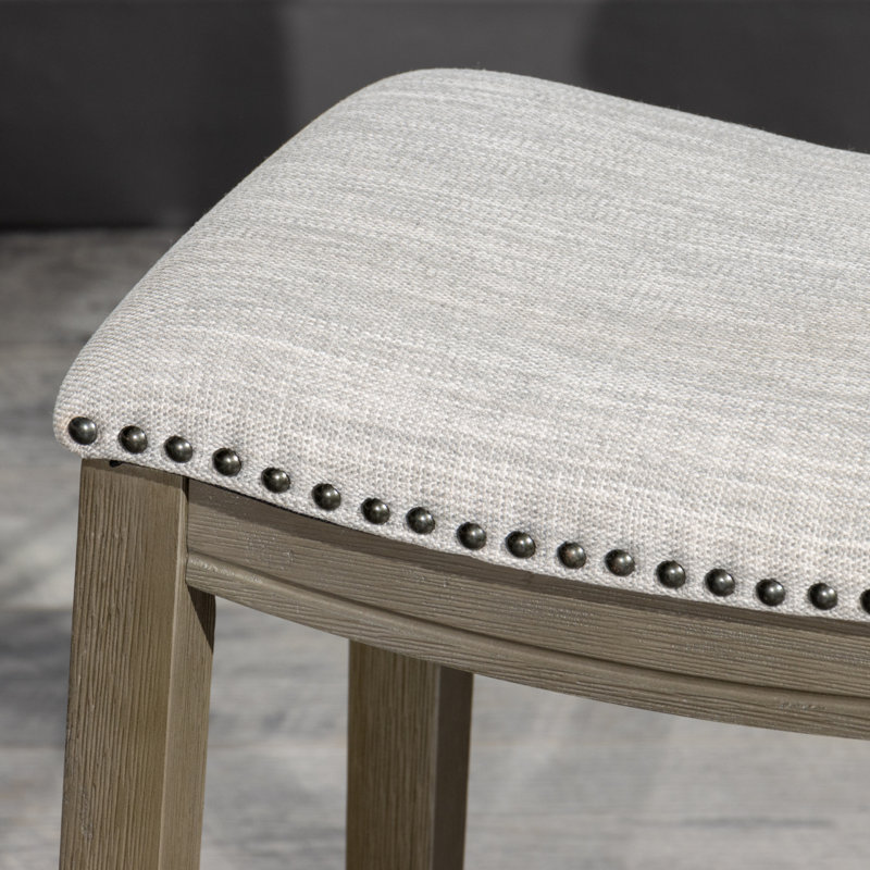 Tabouret de selle,, Gris, Gris