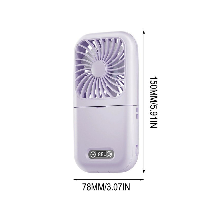 Miroir de maquillage de bureau, Purple
