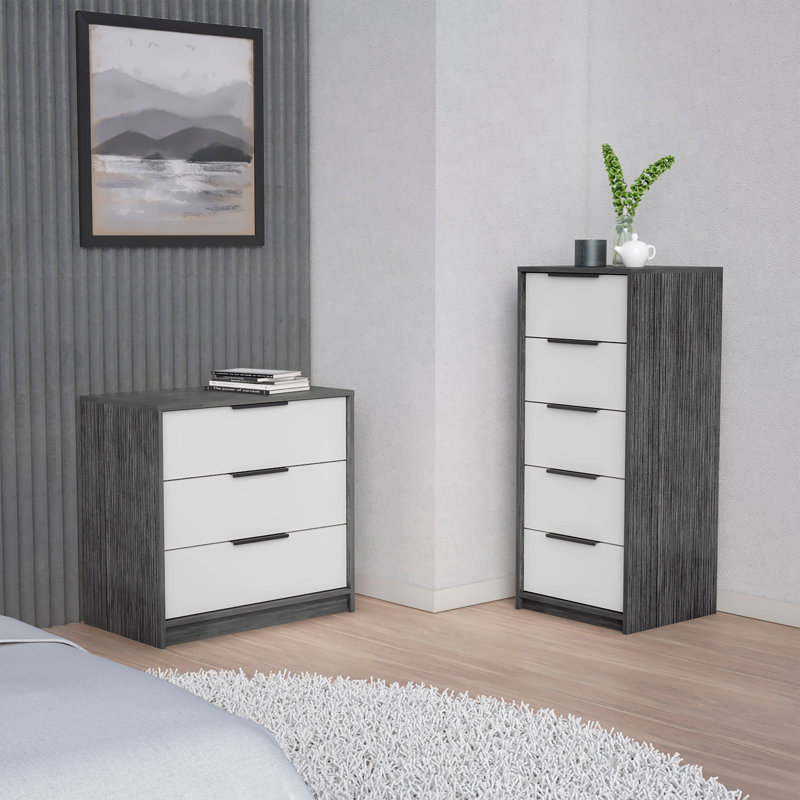 Ensemble de 2 commodes
