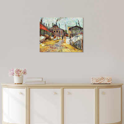 L'usine par Vincent Van Gogh - Peinture