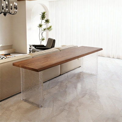 Walnut Rectangular Solid Wood