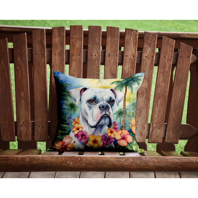 Outdoor Throw Pillow, 14"H x 14"W