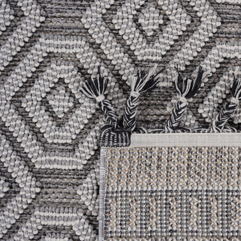 Traditional Indoor/Outdoor Area Rug, Rectangle 7'9" x 10'