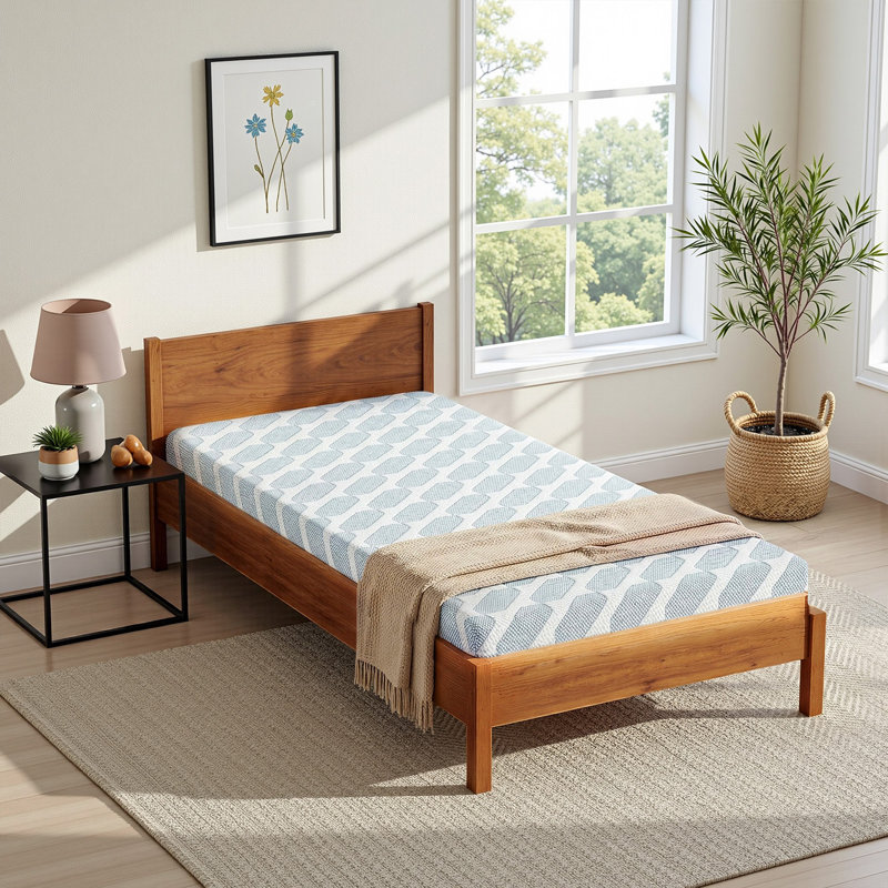 Medium Firm Cooling Gel Memory Foam Mattress, Twin, 5"