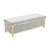 Versatile Gray For Any Room - Enhances Space Functionality Fabric With Base Ensures Stability