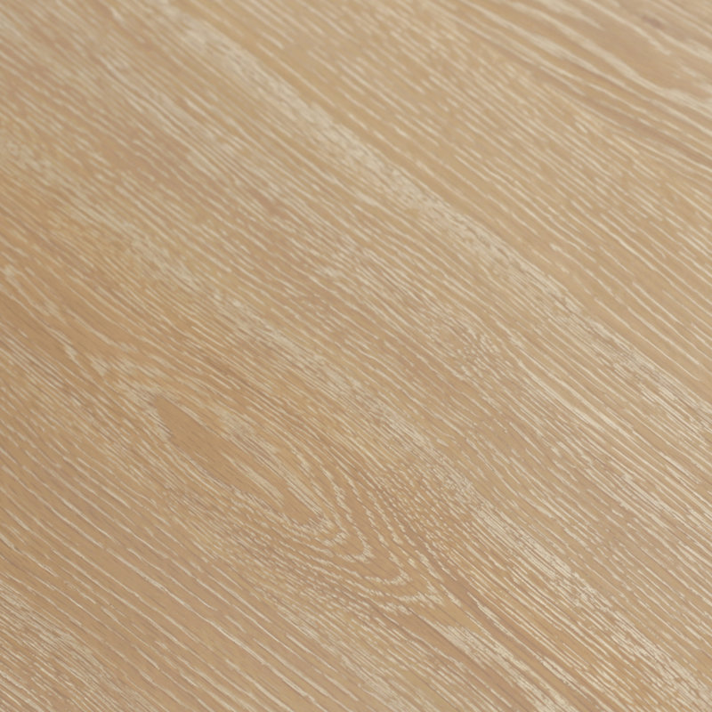 Table basse ronde Reece, Bois naturel