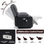 Fauteuil de massage inclinable électrique en velours de 34 po de large Aayansh-1526527573-1506531391
