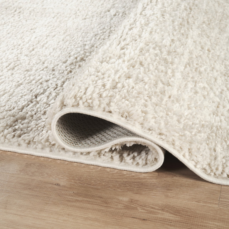 Tapis beige à poils longs Abani Rugs Lis110A Natasha, Rectangle 4pi x 6 pi