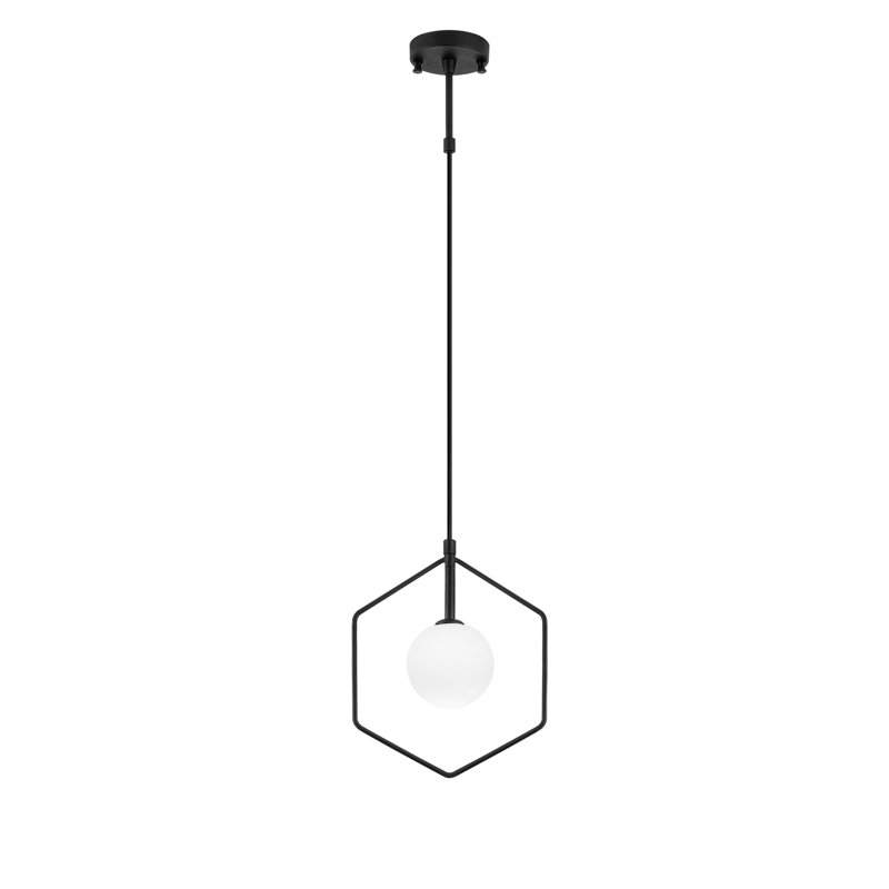 Luminaire suspendu géométrique 1 lumière Benally