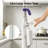 1300W Professional Steam Mop Cleaner, 25S Fast Heating Floor Steamer with Detergent Chamber, Lightweight & 2 Washable Pads, Multipurpose for Hardwood, Tile, Carpet & Upholstery