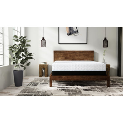 Queen Size Mattress - Copper And Allergen Memory Foam Bed 94.28 Lb Weight