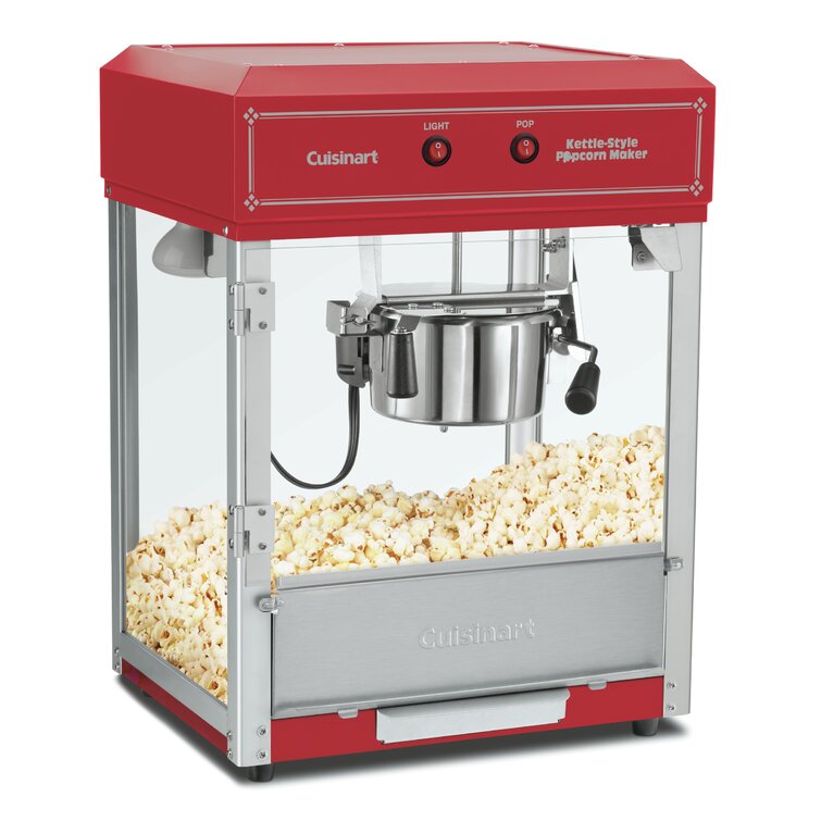 Cuisinart 96 Oz. Kettle-Style Popcorn Maker & Reviews