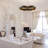 Vaughan Dimmable LED Wagon Wheel Chandelier