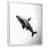 " Monochrome Gray Shark Dance II "-20069179-20069181