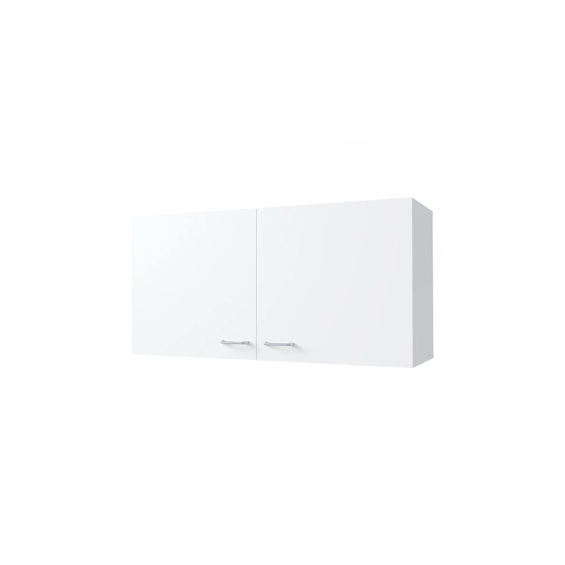 Armoire murale blanche 2 portes