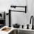 Kingston Brass Concord Two-Handle 1-Hole Deck Mount Pot Filler Faucet-73174691-73174693
