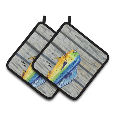 Caroline's Treasures Polyester Potholder Set