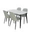 Aspen 5-Piece Casual Dining Set - Rectangular Table & 4 Plastic Duo Chairs-105509253-124157493
