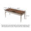 Bureau d'écriture en bois massif de style français French Cream-1528734717