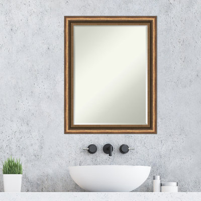 Yearsley Closed Corner Frame Flat Wall Mirror