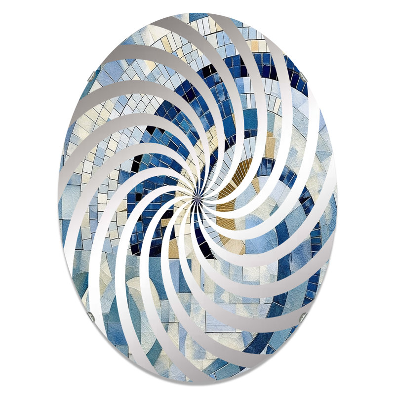 Braconi Oval Mirror, 20" W x 30" H