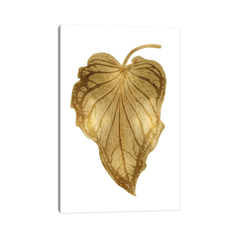 Gold Palm III by Melonie Miller - Wrapped Canvas Painting, 101.6 cm H x 66.04 cm W x 1.91 cm D