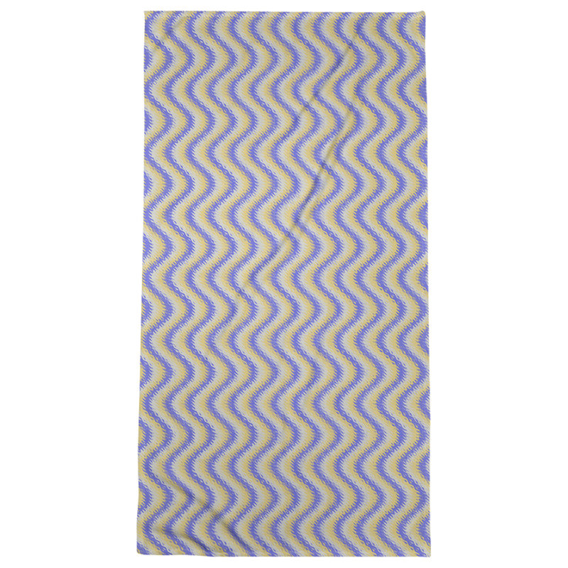 Katelyn Elizabeth Bath Towel, Blue/Yellow