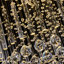 Lustre encastré moderne en cristal Odile
