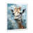 White Single Picture Framed