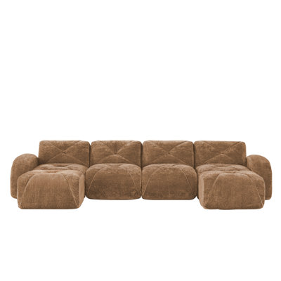 U-Shaped Boneless Sofa