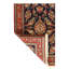 Mettie Oriental Area Rug in Dark Blue