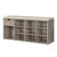 10 Pair Shoe Storage Bench With Drawer-1437641047